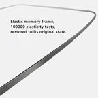 Foldable Sun Shade for Car Windshield Sunshade with Memory Steel Ring (Iridescent, M（55 * 27.5Inch)