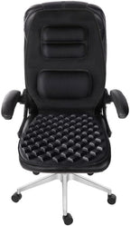 FOMI Premium Gel Cushion and Firm Back Support | Seat Cushion Pad and Upper Lower Thoracic and Lumbar Pillow for Car, Office Chair | Pressure Sore, Coccyx Pain Relief | Posture Aid (Bubble Gel)