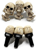 3 Pieces Novelty Cute Skull Car Air Fresheners Vent Clips Air Fresheners Vent Clips Cool， Car Accessories Interior Decorations Goth for Men Women Teens，Funny Christmas for Dad Mom