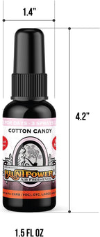 BluntPower (Cotton Candy, 3 Pack) Concentrated Air Freshener - Premium Oil Based Air Freshener Spray For Home and Car - Long-Lasting Bathroom Spray, Car Freshener, & Odor Eliminator Spray