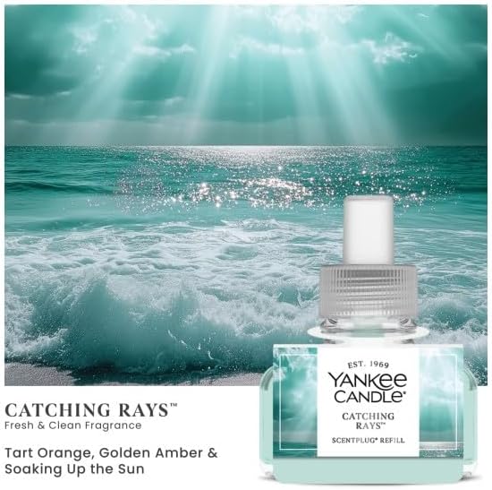 Yankee Candle Scent Plug Refill, Catching Rays (Pack of 1)