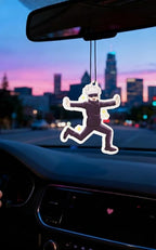 PumpCar 2 pieces Cute Gojo Satoru double-sided hanging Japanese anime cherry-scented car air freshener Cool anime hanging for rearview mirror Car Interior Accessories Gifts