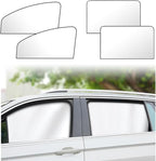 Magnetic Car Window Shade - Full Blackout for UV Block&Privacy Protection with Car Side Window Sun Shade- Universal SUV,Truck,Auto Privacy Shades (A-Side Window/4pcs)