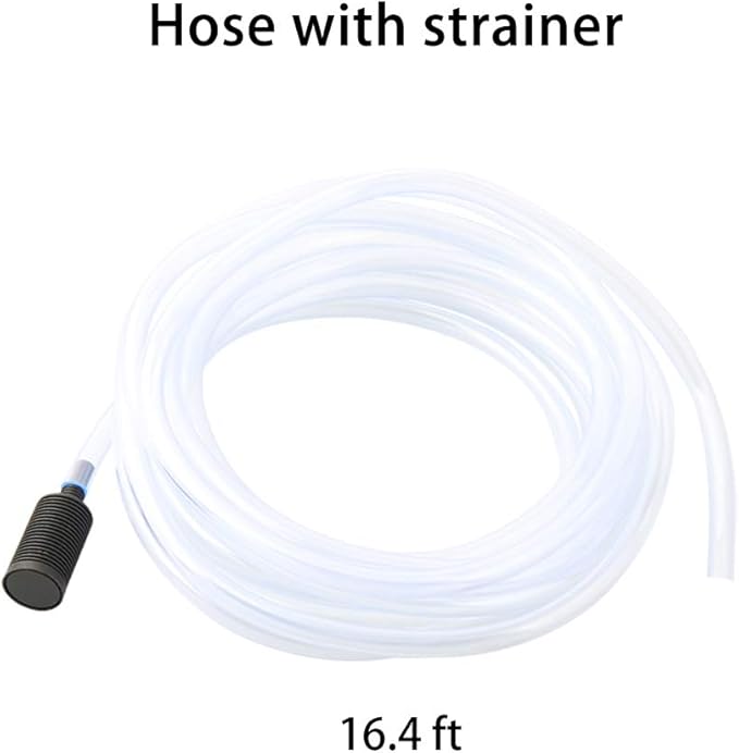 Sooprinse Chemical Injector Kit for High Pressure Washer, 4000 PSI Adjustable Soap Dispenser with a 1/4 Inch Black Soap Nozzle and Teflon Tape, 16 Ft Siphon Hose, 3/8 Inch Quick Connect