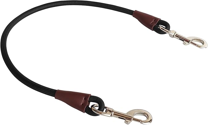 MayPaw Training Tie Down- Short Dog Tether Indoor- Strong Rope Dog Car Leash Seat Belt- 5 Sizes Vehicle Safety Restraint Lead for Small Medium Large Dogs (27.6 Inch)