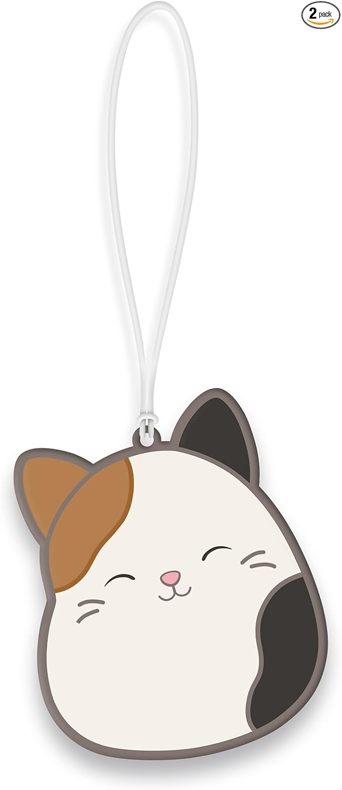 Studio Oh! x Squishmallow Cam Car Air Fresheners, Pack of 2 Scented Hanging Car Air Freshener, Maple, Cinnamon, Nutmeg, Tonka Bean Butter, and Vanilla Sugar - Purrrfect Maple Donut