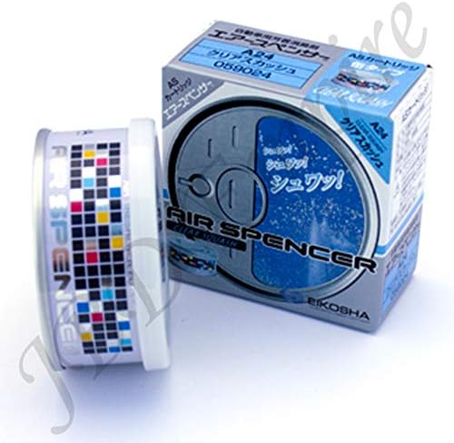Eikosha AIR Spencer [ Made in Japan ] CS-X3 CSX3 A/S AS Cartridge Freshener JDM ((A24) Clear Squash)