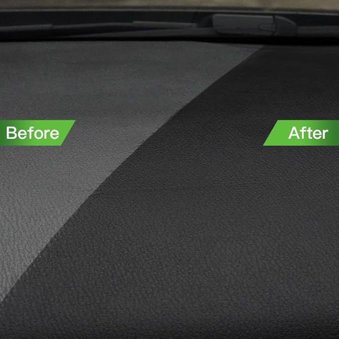 Plastic Longlasting Restorer for Car, Black Plastic Car Trim Restorer (2 PCS)
