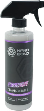 Nano Bond Hydrophobic Spray Ceramic Detailer - SiO2 Coating for Cars, RVs, Boats, Motorcycles, & ATVs, Headlight Restoration Kit Included, Professional Grade Sealant, Made In USA, 16 Fl Oz