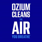 Ozium Membrane Car Vent Clip AC Air Fresheners Car Air Freshener and Car Odor Eliminator (Carbon Black, 2 Packs)