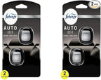 Febreze Vent Clip Car Air Freshener, Odor Eliminator, Auto Noir Scent, 4 Clips (2 Packs)