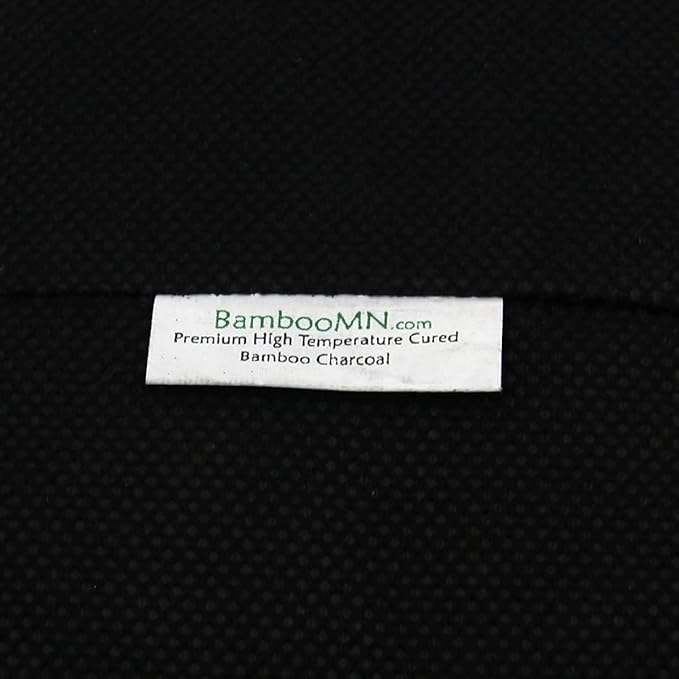 BambooMN Activated Moso Bamboo Charcoal Air Purifier Deodorizer Freshener Odor Absorber Purifier Bags, Black - 1 Bag, 250 grams Per bag