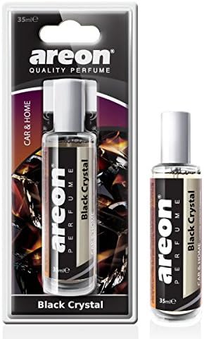 AREON CAR Perfume 35 ml I Car Air Freshener Spray I Black Crystal Scent