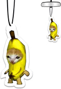 1PCS Car Air Fresheners,Banana Car Air Fresheners for Cute Mirror Freshener Mirror Scented Hanging Cute Car Accessories Decor Interior Home,Banana Gifts for Women Men Friends Wife