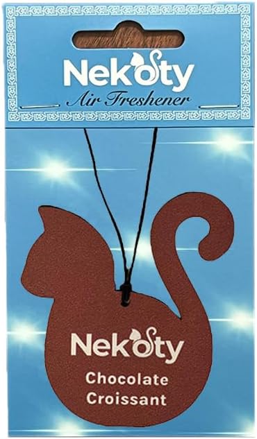 Air Fresheners | Hanging Air Fresheners for Home or Car (Chocolate Croissant)