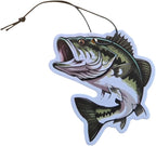 ThatsRad Car Air Freshener Duck Fly Fishing Fish Hunting Stocking Stuffer (One Size, Bass/Sandalwood Scent)