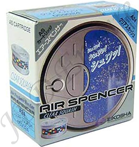 Eikosha AIR Spencer [ Made in Japan ] CS-X3 CSX3 A/S AS Cartridge Freshener JDM ((A24) Clear Squash)
