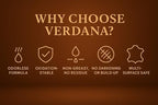 Verdana Leather Conditioner Oil – 8 Fl Oz – Plant-Based, Non-Toxic Leather Conditioner for Couches, Car Seats, Boots, Shoes, Jackets & Purses – Natural, Odorless Conditioning Oil