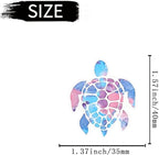 6 Pcs Sea Turtle Air Vent Clips, Cute Sea Turtle Car Air Fresheners Vent Clips Air Conditioning Outlet Clip Funny Decoration Interior Decor Car Accessories for Women Men