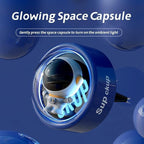 DAYUJIAN Cartoon Car Air Fresheners Astronaut Automotive Air Outlet Cute Car Diffuser Creative Glowable Car Perfume Decoration Aromatherapy Ornament Car Vent Accessories