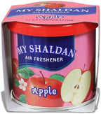 Pack of 24 My Shaldan Japanese Car Cup-Holder Natural Air Freshener Cans (Apple Scented)
