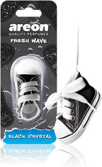 Areon Fresh Wave - Sneaker Hanging Car Air Freshener - Black Crystal Scent