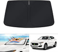 KUST Windshield Sun Shade for Maserati Levante Accessories 2017-2024 Window Sunshade Sun Visor Protector Foldable Blocks UV Rays Keep Your Car Cooler