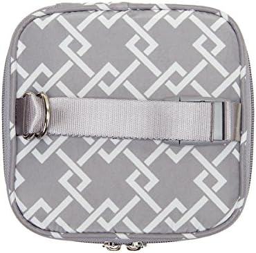 Cold Gold Breastmilk Cooler Bag with Safety Tested Ice Pack – Insulated Milk Storage for Work, Travel & Daycare – Fits Bottles & Pump Parts – Durable, Washable, Safety-Tested Cooler for Moms (Gray)