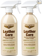 Leather Care, Conditioner, UV Protectant, Aircraft Grade Leather Care, better than automotive products. Excellent for Furniture, Car Seats, & RV 's, does not leave dirt attracting residue. 16oz