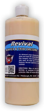 Detail King Revival - Bumper and Trim Restorer - Bumper Dressing - Car Vinyl Cleaner - Plastic Restorer for Cars - 16 oz