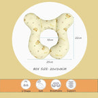 Baby Head Rest Pillow for Stroller Cartoon Neck Chin Support Pillows for Infants Toddler Neck Protection Cushion for Travelling, Music Bear