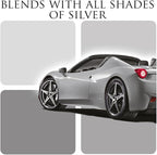 Car Gods Iris Custom Color Silver 3-in-1 Polish Wax Color Restorer & Scratch Remover, 16 Colors Available, 17 Fl Oz