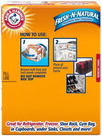 Arm & Hammer Baking Soda Fresh-n-Natural Odor Eliminator, 12 oz (Pack of 3)