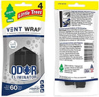 LITTLE TREES Car Air Freshener Vent Wrap, Provides Long-Lasting Scent for Car, Invisibly Fresh! Odor Eliminator (1 Pack)