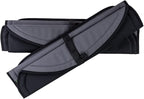 VanEssential Insulated Magnetic Blackout Rear Door Full Plastic Window Covers (Pair) Designed for Mercedes-Benz VS30 (Van Years 2019 to Current) - Charcoal Gray