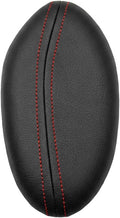 Car Knee Cushion, Car Center Console Leg Elbow Pad, Soft Comfortable Leather Thigh Support Rest Pad, Universal Auto Door Armrest Pad for Most Vehicles (Right Red)