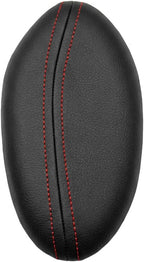 Car Knee Cushion, Car Center Console Leg Elbow Pad, Soft Comfortable Leather Thigh Support Rest Pad, Universal Auto Door Armrest Pad for Most Vehicles (Right Red)
