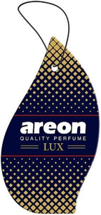 AREON Lux Hanging Car and Home Air Freshener, Ocean Water (Pack of 3)
