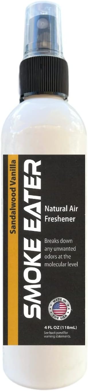 Smoke Eater Odor Eliminator Spray, Unscented, 40 oz — Tea Tree Oil Breaks Down Smoke at the Molecular Level