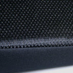 Yupbizauto New Breathable Comfortable Ergonomic Wedge Car Seat Office Chair Back Support Cushion (Black Mesh)