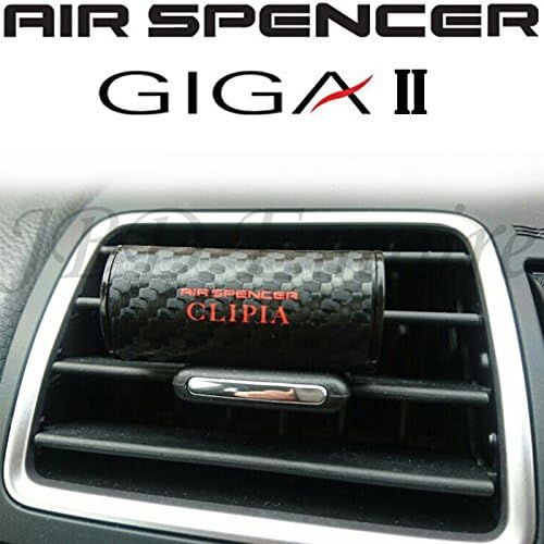 Carbon Fiber Air Spencer Giga CLIPIA II / 2 Car Air Freshener - Made in Japan (Blue Musk (V73))