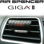 Carbon Fiber Air Spencer Giga CLIPIA II / 2 Car Air Freshener - Made in Japan (Blue Musk (V73))