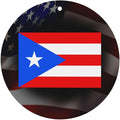 Puerto Rico Flag Car Air Freshener Card - Quick Odor Elimination for Car, Bedroom & Wardrobe62