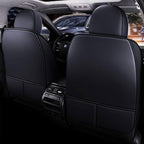 for Toyota CHR Seat Covers 2018-2026, Full Coverage Customized Car Seat Covers, Premium Leather Waterproof Stain-Resistant Easy to Install (Standard 2 Seats, Black&Blue)