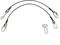 Dog Car Seat Belt Restraint, Sonku 2 Pack Proof Steel Cable Safety Vehicle Belt Fit for Small, Medium, Large, and X-Large Dogs