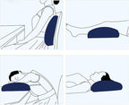 RCFINE Lumbar Pillow Air Inflatable Pillow for Lower Back Lumbar Support Portable Back Pillow for Office Chair Car Seat Cushion