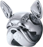 Katutude Car Essential Oil Diffuser Cute French Bulldog Car Air Freshener Perfume Decoration Car Air Conditioning Outlet Clip Aromatherapy Ornament, Silver