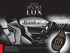 AREON Sport Lux Silver - Hanging Cardboard Air Freshener for Car, Home & Office - Premium Cologne Perfume with Natural Fragrances - Long Lasting, Fresh, Luxurious Scent - Stylish Design - Pack of 3
