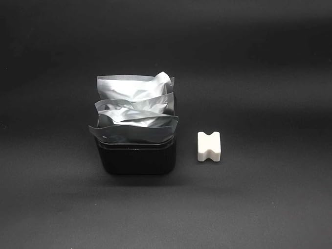 6 Pack Fw190 Car Air Vent Clip Freshener Refills - Long Lasting Solid Fragrance Replacement Pads (24x16x15mm). Essential Aromatherapy Tablets for Military Model & Propeller Plane Fans.