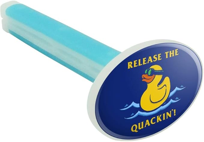 Release the Quackin' Kraken Rubber Duck Funny Humor Car Air Freshener Vent Clip
